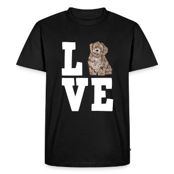 Havanese Dog Dog Dog Owner - Men's Premium Organic T-Shirt - black - Front - Nico (187cm)