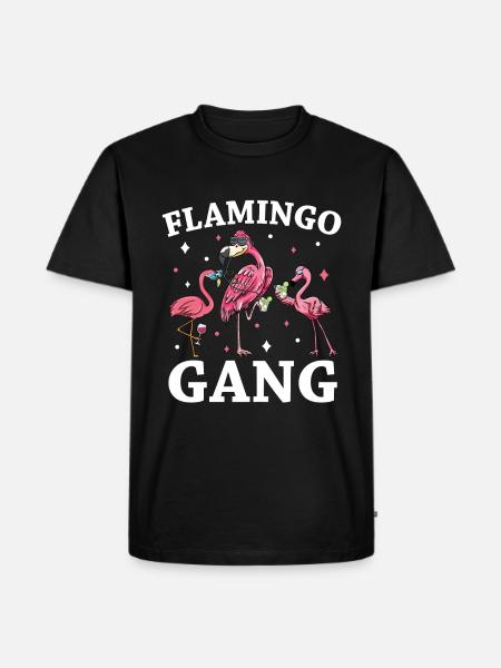 Flamingo JGA - T-shirt Premium bio Homme - noir