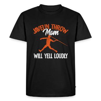 Javelin throw extensor athletics Javelin thrower - Men's Premium Organic T-Shirt - black - Front - Nico (187cm)