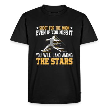 Javelin throw extensor athletics Javelin thrower - Men's Premium Organic T-Shirt - black - Front - Nico (187cm)