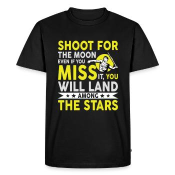 Javelin throw extensor athletics Javelin thrower - Men's Premium Organic T-Shirt - black - Front - Nico (187cm)