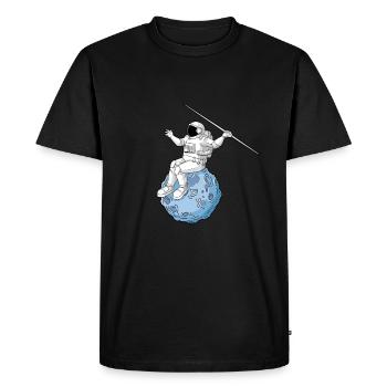 Javelin throw extensor athletics Javelin thrower - Men's Premium Organic T-Shirt - black - Front - Nico (187cm)