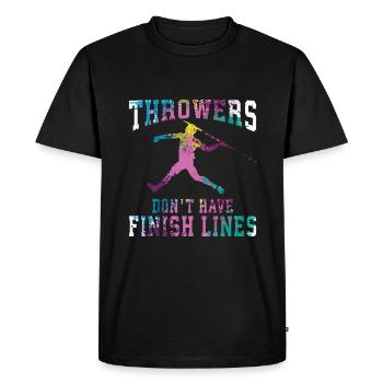 Javelin throw extensor athletics Javelin thrower - Men's Premium Organic T-Shirt - black - Front - Nico (187cm)
