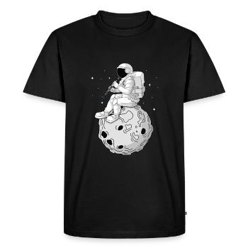 Clarinet Player Orchestra Musicians - Men's Premium Organic T-Shirt - black - Front - Nico (187cm)