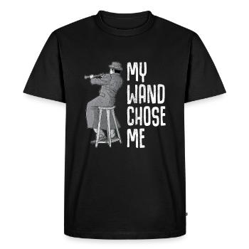 Clarinet Player Orchestra Musicians - Men's Premium Organic T-Shirt - black - Front - Nico (187cm)
