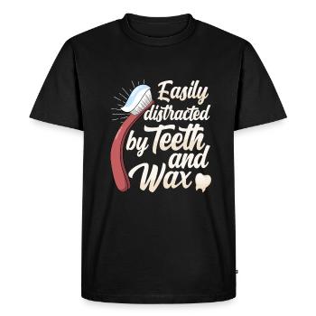Dental laboratory assistant Dental laboratory assistant - Men's Premium Organic T-Shirt - black - Front - Nico (187cm)