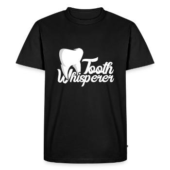 Dental laboratory assistant Dental laboratory assistant - Men's Premium Organic T-Shirt - black - Front - Nico (187cm)
