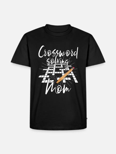Solve crossword puzzles - Men's Premium Organic T-Shirt - black
