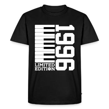 PIANO 30E ANNIVERSAIRE PIANO ÉDITION LIMITÉE 1996 - T-shirt Premium bio Homme - noir - Devant - Nico (187cm)