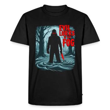 Design d’horreur cool - T-shirt Premium bio Homme - noir - Devant - Nico (187cm)