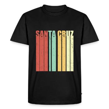 Millésime Santa Cruz - T-shirt Premium bio Homme - noir - Devant - Nico (187cm)