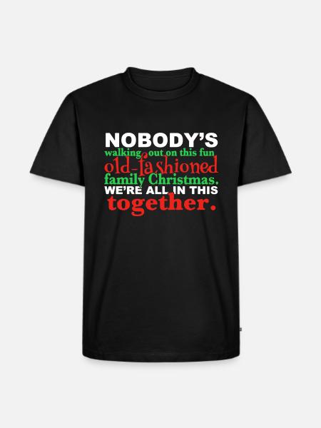 Merry Christmas - Men's Premium Organic T-Shirt - black
