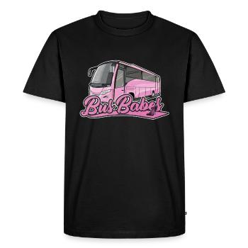 Bus Babes | Cadeau de chauffeur de bus - T-shirt Premium bio Homme - noir - Devant - Nico (187cm)