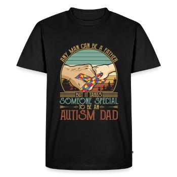 It Takes Someone Special To Be An Autism Dad - T-shirt Premium bio Homme - noir - Devant - Nico (187cm)