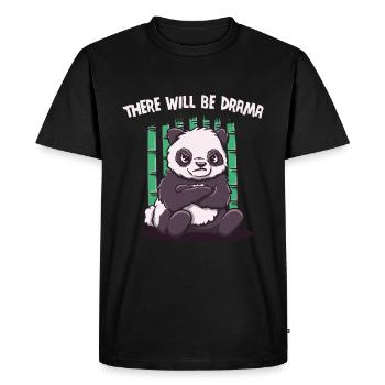 It will be dramatic, funny, sarcastic humor -Sat - Men's Premium Organic T-Shirt - black - Front - Nico (187cm)