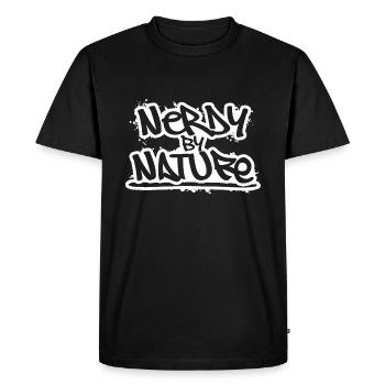 Ringard par nature - T-shirt Premium bio Homme - noir - Devant - Nico (187cm)