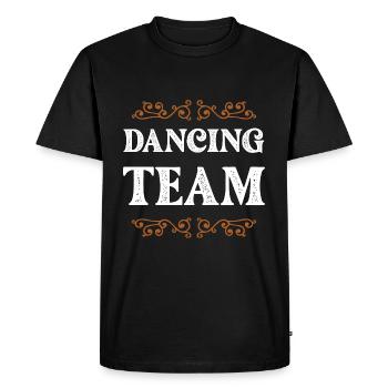 Dancing Crew - Men's Premium Organic T-Shirt - black - Front - Nico (187cm)