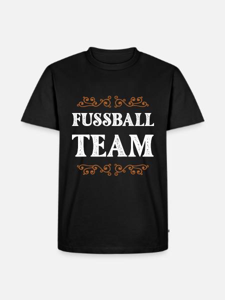 Football Crew - Men's Premium Organic T-Shirt - black