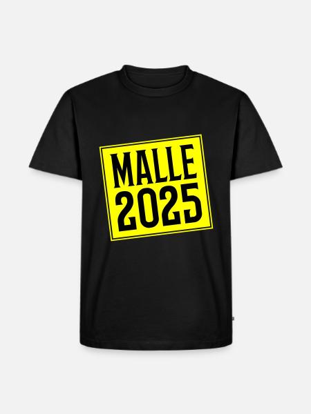Malle 2025 - Men's Premium Organic T-Shirt - black