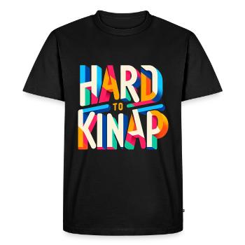 Hard to Kidnap 4 - Men's Premium Organic T-Shirt - black - Front - Nico (187cm)