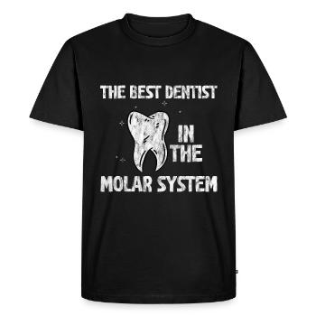 Le meilleur dentiste dans le système molaire 3 - T-shirt Premium bio Homme - noir - Devant - Nico (187cm)