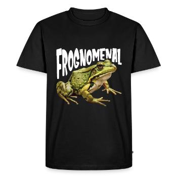 Frognoménal 2 - T-shirt Premium bio Homme - noir - Devant - Nico (187cm)
