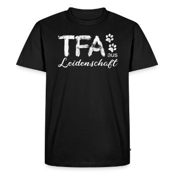 Médecine vétérinaire Passion pour l'amour animal Spécialiste - T-shirt Premium bio Homme - noir - Devant - Nico (187cm)