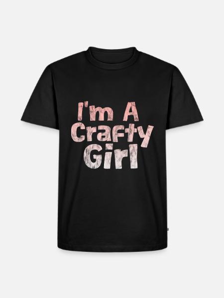 I'm A Crafty Girl 3 - Men's Premium Organic T-Shirt - black