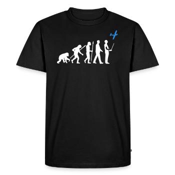 Model Aircraft Evolution - Men's Premium Organic T-Shirt - black - Front - Nico (187cm)