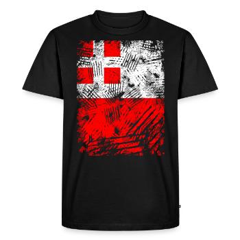 Utrecht - T-shirt Premium bio Homme - noir - Devant - Nico (187cm)