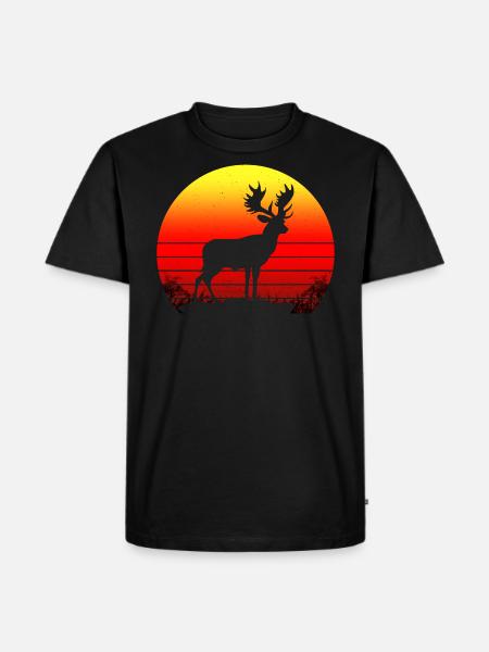 CERF SANS NOM - T-shirt Premium bio Homme - noir