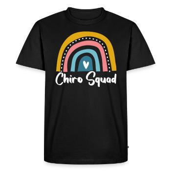 Chiro Squad Chiropraticien Chiropraticien Médecin osseux - T-shirt Premium bio Homme - noir - Devant - Nico (187cm)