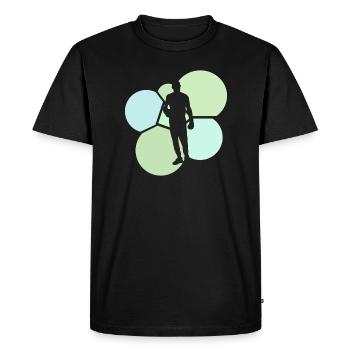 Ring Uppercut Boxing - Men's Premium Organic T-Shirt - black - Front - Nico (187cm)