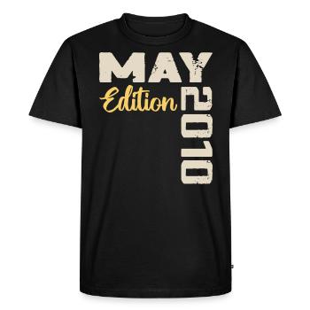 May 2010 Birthday May 2010 Gift May 2010 May - Men's Premium Organic T-Shirt - black - Front - Nico (187cm)