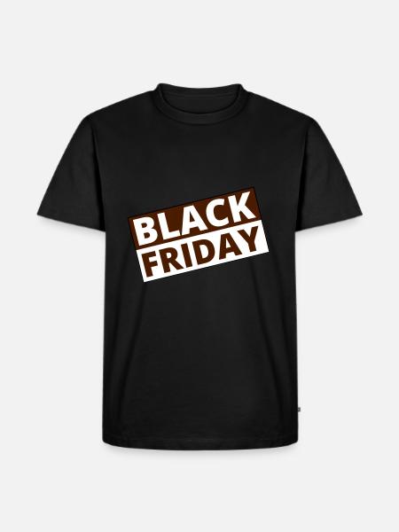 Black Friday - Männer Premium Bio T-Shirt - Schwarz