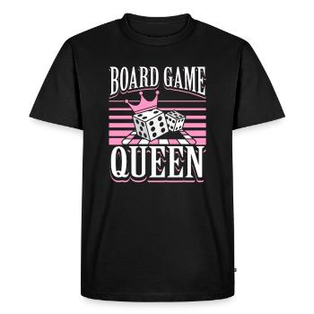 Dés, cadeaux de joueur, soirée de jeu - T-shirt Premium bio Homme - noir - Devant - Nico (187cm)