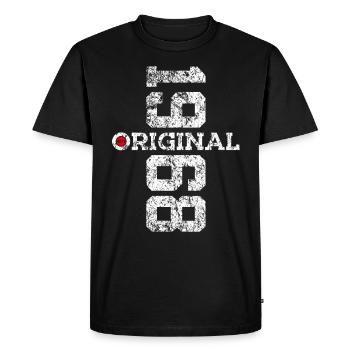 58TH BIRTHDAY ORIGINAL 1968 - Men's Premium Organic T-Shirt - black - Front - Nico (187cm)
