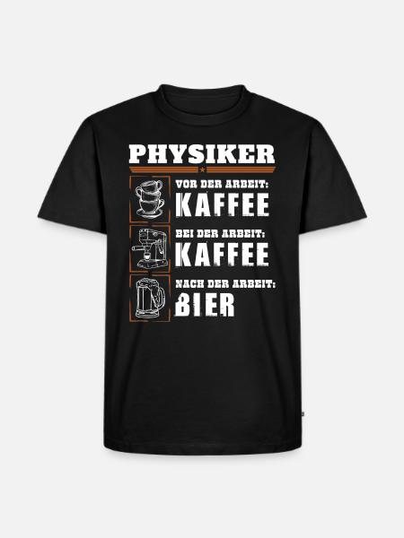 Mon quotidien de physicien - T-shirt Premium bio Homme - noir