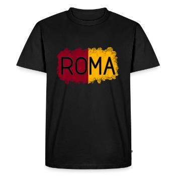 Roms - T-shirt Premium bio Homme - noir - Devant - Nico (187cm)