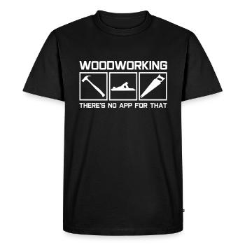 Hammer Planer Saege Zimmermann - T-shirt Premium bio Homme - noir - Devant - Nico (187cm)