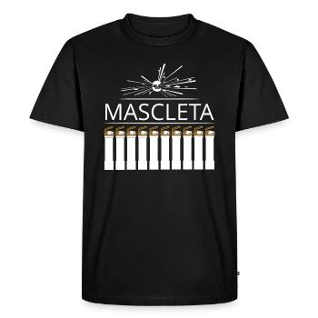 Pyro Mascleta Fallas Valencia Pirotecnica - T-shirt Premium bio Homme - noir - Devant - Nico (187cm)