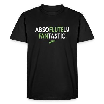 Instrument de flûte absolument fantastique - T-shirt Premium bio Homme - noir - Devant - Nico (187cm)