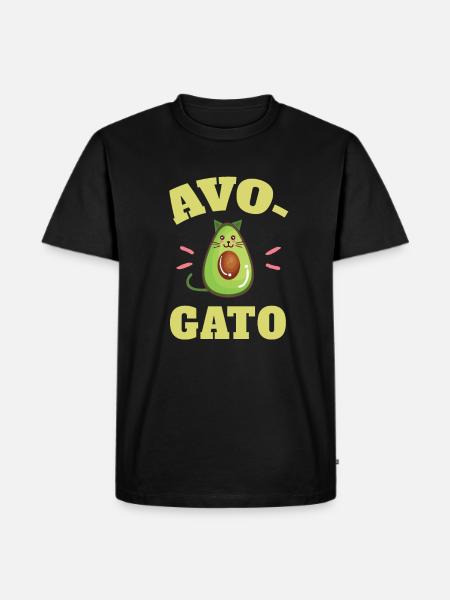 Avogato Funny - Männer Premium Bio T-Shirt - Schwarz