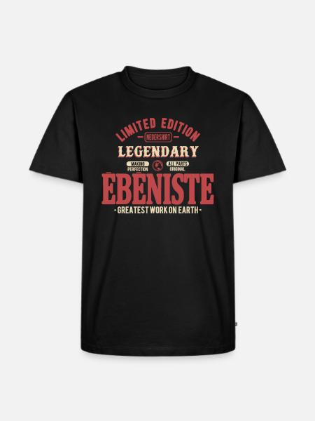 Ebéniste - T-shirt Premium bio Homme - noir