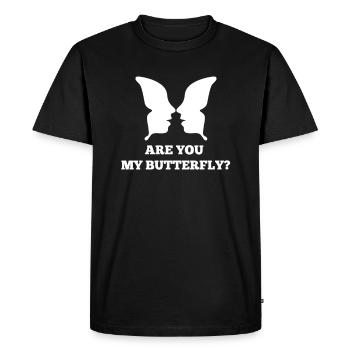 unique - T-shirt Premium bio Homme - noir - Devant - Nico (187cm)