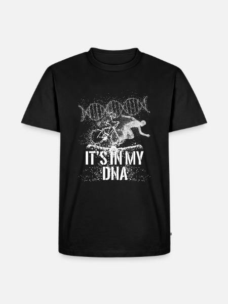 Triathlon - Männer Premium Bio T-Shirt - Schwarz