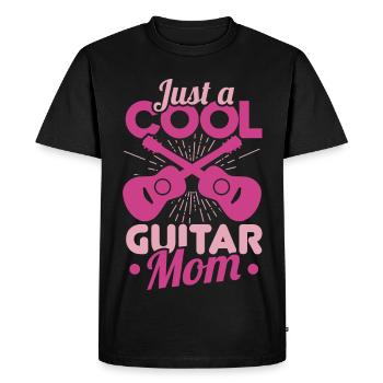 Guitar Nut - Men's Premium Organic T-Shirt - black - Front - Nico (187cm)