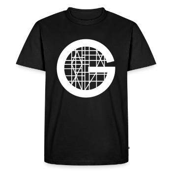 Signe de guilde d'échafaudage - T-shirt Premium bio Homme - noir - Devant - Nico (187cm)