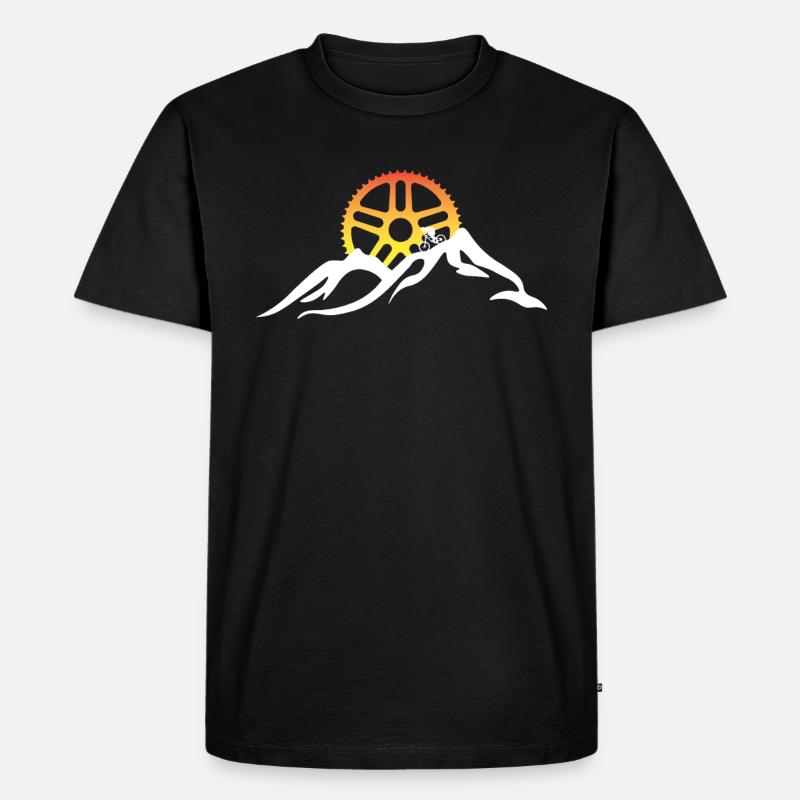 Ritzel - Männer Premium Bio T-Shirt - Schwarz