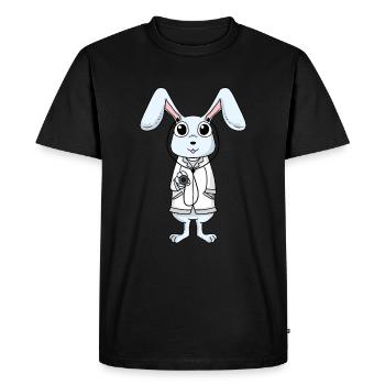 doctor doctor nurse veterinarian - Men's Premium Organic T-Shirt - black - Front - Nico (187cm)